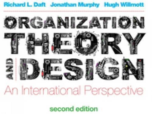 Organization Theory and… by Murphy, Jonathan Multiple-component retail product