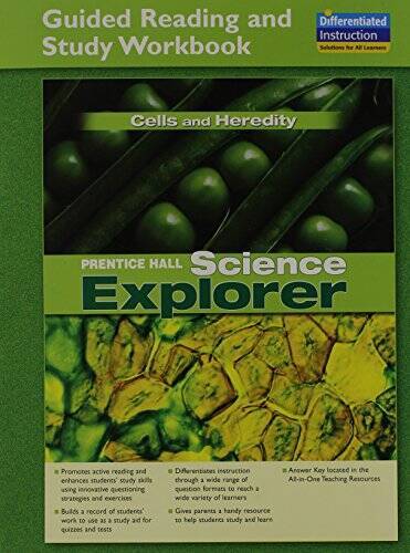 SCIENCE EXPLORER CELLS AND HEREDITY GUIDED READING AND STUDY WORKBOOK – GOOD