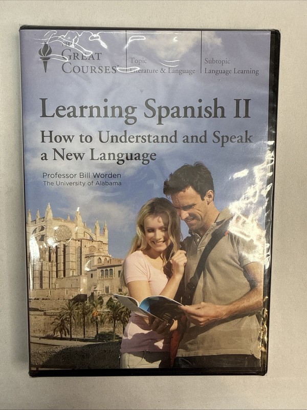 GREAT COURSES Learning Spanish II How To Understand & Speak New Language DVD