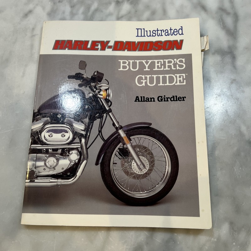 Illustrated HARLEY DAVIDSON Buyer’s Guide by Allan Girdler 1986 Paperback