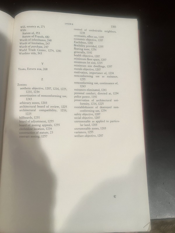 CASES and TEXT on PROPERTY LAW BOOK - Little Brown And Company -1969 gallery