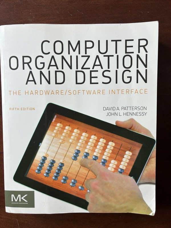 Computer Organization and Design MIPS Edition 5th Edition Hardware/Software