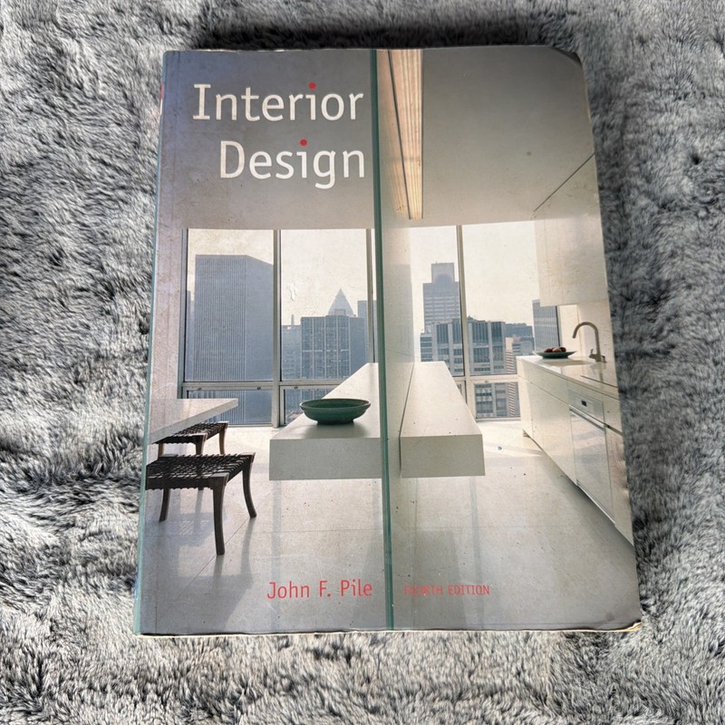 Interior Design by John F. Pile 4th Edition paperback 9780132408905