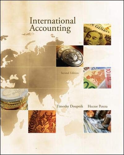 INTERNATIONAL ACCOUNTING By Timothy Doupnik & Hector Perera – Hardcover *VG+*