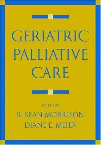 Geriatric Palliative Care