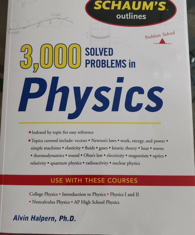 3000 Solved Problems In Physics, Alvin Halpern