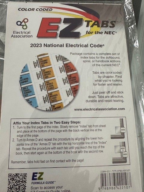 NFPA 70®, National Electric Code®, with Tabs : 2023 Edition by National Fire... gallery