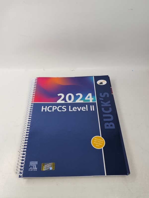 Buck’s 2024 HCPCS Level II by Elsevier (2024, Spiral)
