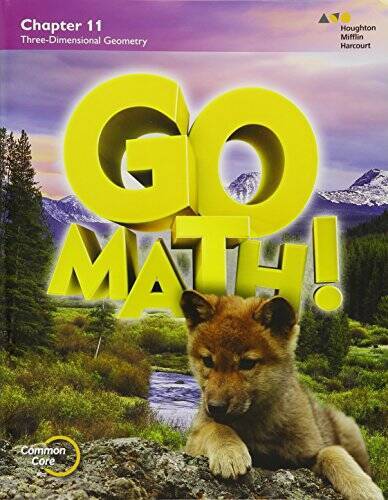 Go Math: Student Edition Chapter 11 Grade 1 2015 – Paperback – GOOD