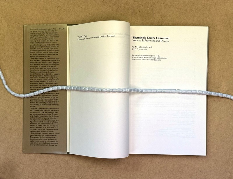Rare! 1967 Thermionic Energy Conversion Vol 1-Processes & Devices by Hatsopoulos gallery