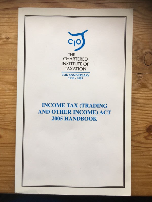 Income Tax (Trading And Other Income) Act 2005 handbook