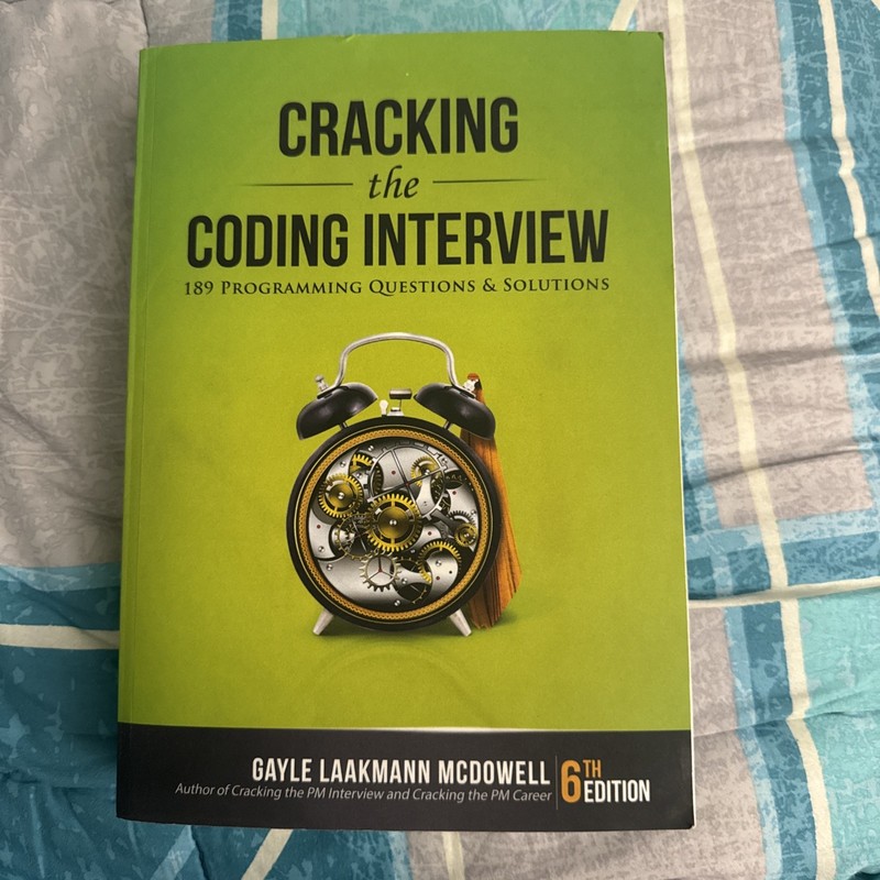 Cracking the Coding Interview by Gayle Laakmann McDowell (2015, Trade Paperback)