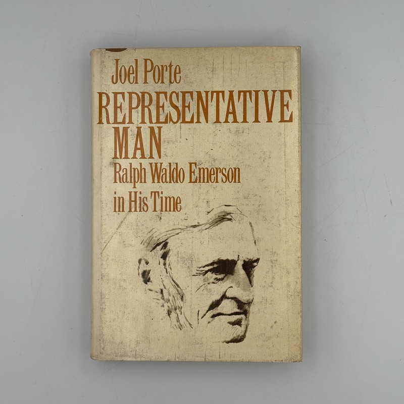 Representative Man Ralph Waldo Emerson in His Time by Joel Porte Review Copy 1st