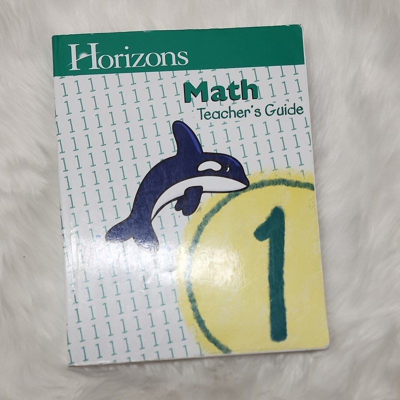 Alpha Omega Publications Horizons Math 1 Teacher’s Guide Paperback