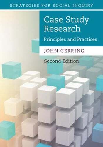 Case Study Research: Principles and Practices by John Gerring: Used
