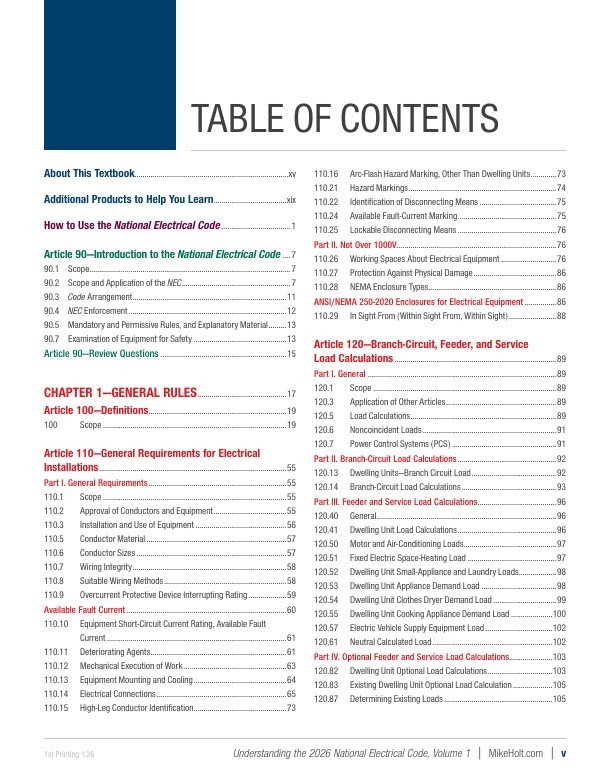 2026 Understanding the NEC, Volume 1 & 2 Textbook Set gallery