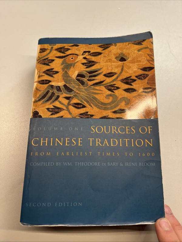Introduction to Asian Civilizations: Sources of Chinese Tradition Vol. 1 : From