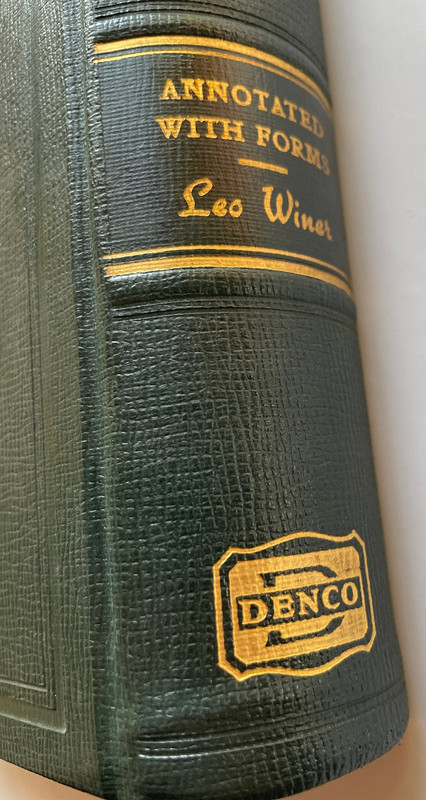 Dennis' Buffalo NY City Court Act, annotated 1940 Leo Winer Hardcover 550+ pages gallery