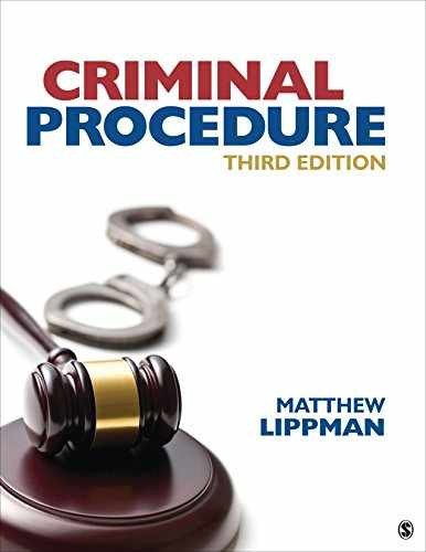 Criminal Procedure – Paperback, by Lippman Matthew – Acceptable