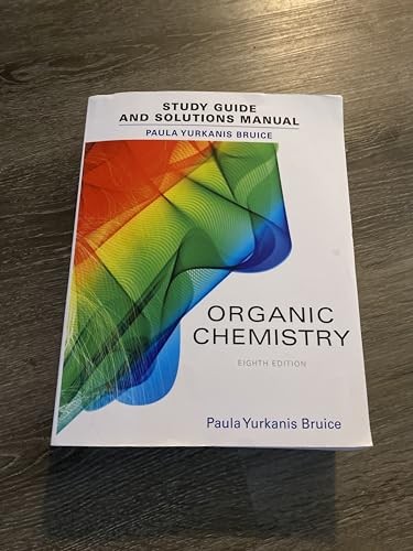 Student’s Study Guide and Solutions Manual for Organic Chemistry – VERY GOOD