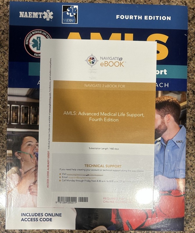 AMLS: Advanced Medical Life Support Fourth Edition (4th) Brand New