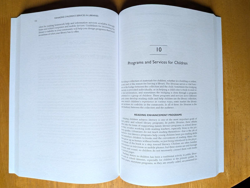 Managing Children's Services in Libraries 4th Ed. by A. Fasick and Edmonds Holt gallery