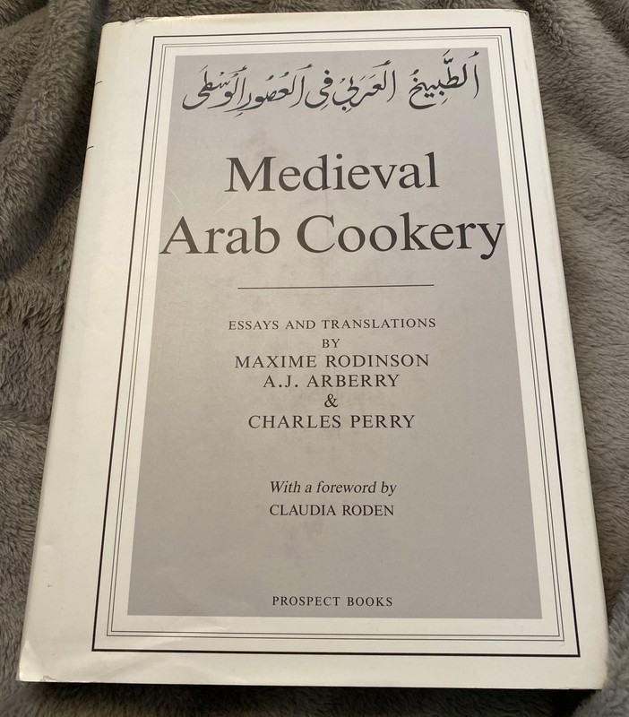 Medieval Arab Cookery SIGNED by Co-Author/Translator Perry, 2001 HBDC RARE