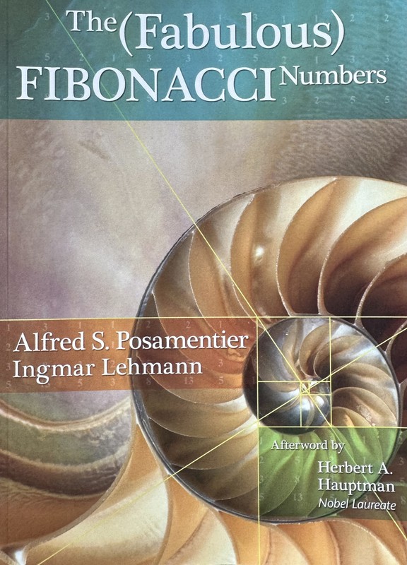 Fabulous Fibonacci Numbers by Posamentier and Lehmann (2023) FREE SHIPPING
