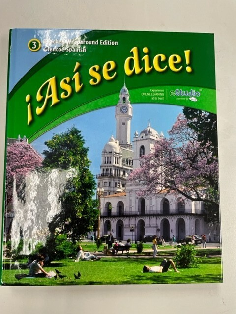 Asi se dice! Level 3 Teacher Edition Textbook Excellent Condition