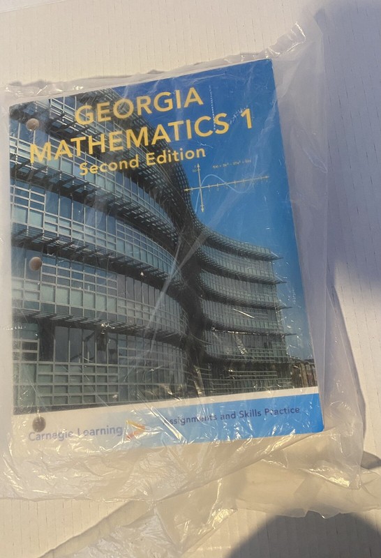 Georgia Mathematics 1 2nd Ed Assignments & Skill Practice 2009 (3 Hole Punched) gallery