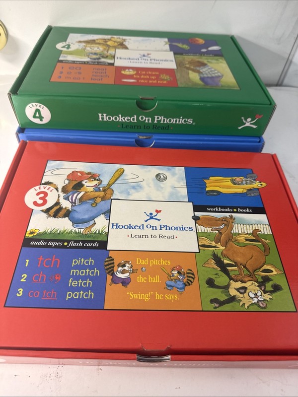 Hooked On Phonics - Levels 3,4, & 5 W/ Cassettes, Learn To Read! gallery