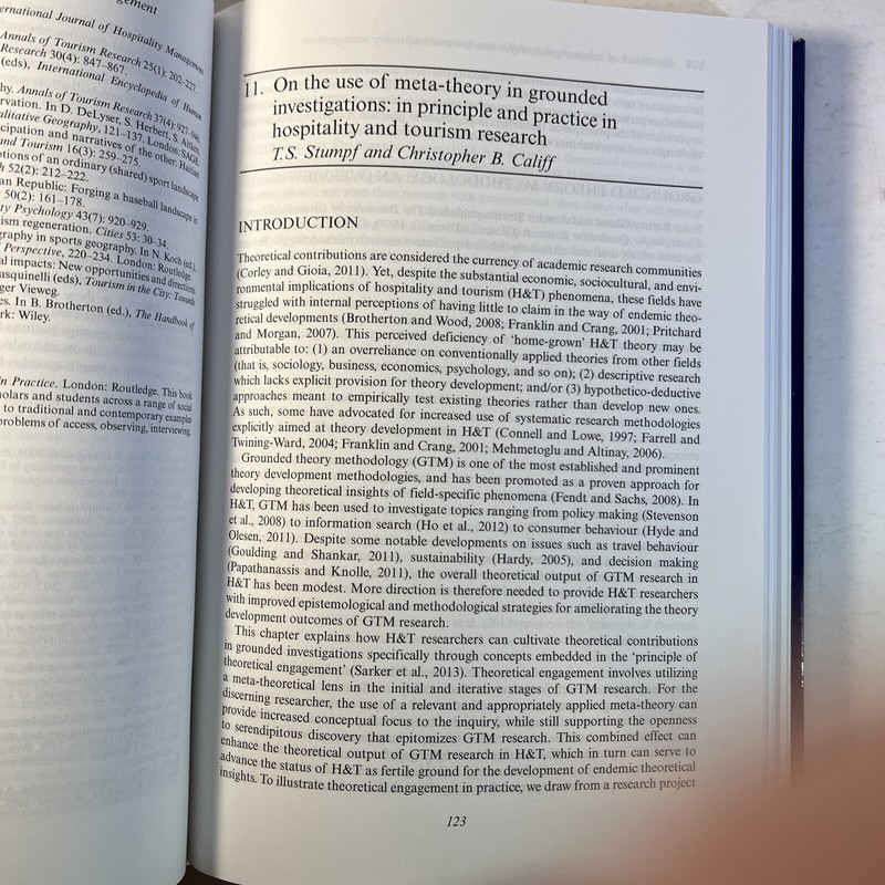 Handbook of Research Methods for Tourism and Hospitality Management - B9 gallery