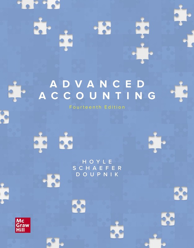 Loose Leaf for Advanced Accounting by Schaefer