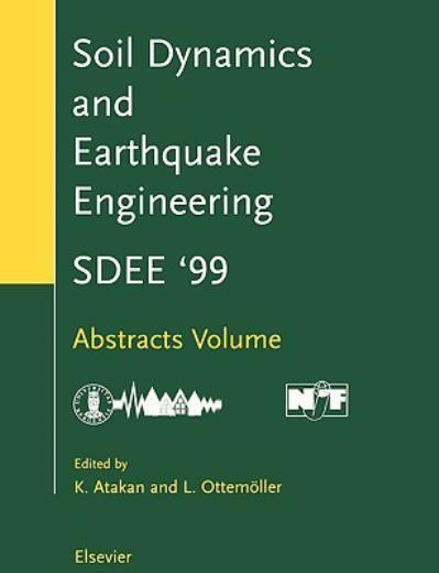 Soil Dynamics And Earthquake Engineering (Sdee): Proceedings Of The Ninth I…