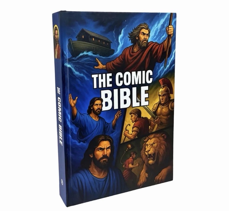 The Comic Bible Book Fun Artwork And Age-Appropriate Text Easy-To-Read Stories I
