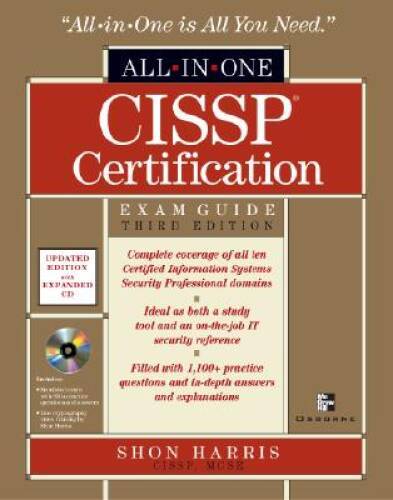 CISSP All-in-One Exam Guide, Third Edition (All-In-One Certification) – GOOD