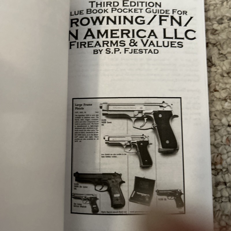 3rd Edition Browning FN Pocket Guide Books gallery
