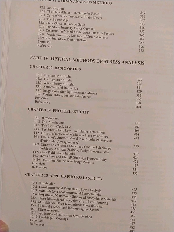 Experimental Stress Analysis by James W. Dally and William F. Riley (2005,... gallery