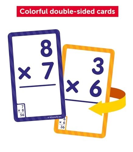 Flash Cards: Multiplication 0 - 12, Free Shipping gallery