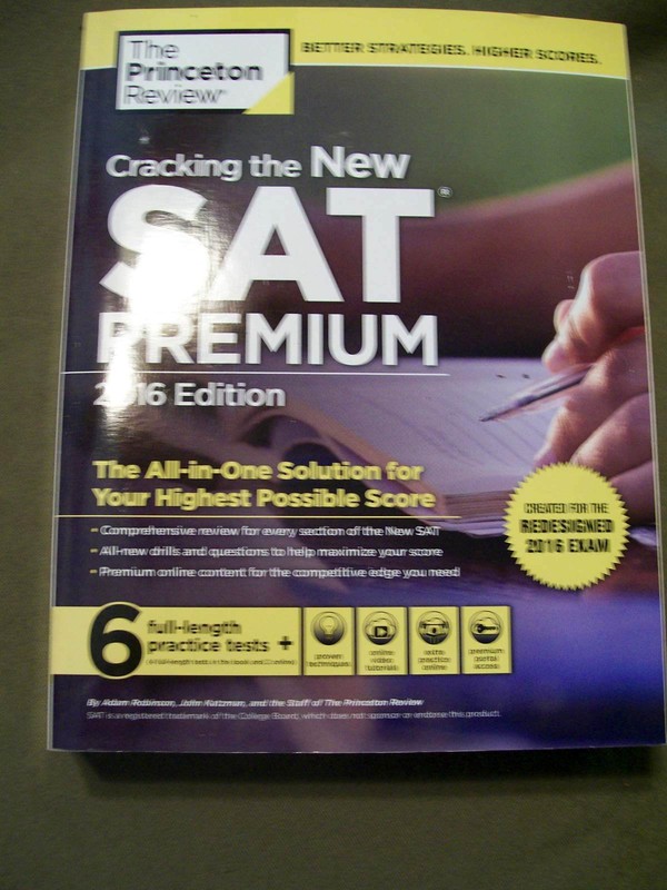 College Test Preparation: Cracking the New Sat Premium Edition 2016 by Princeton