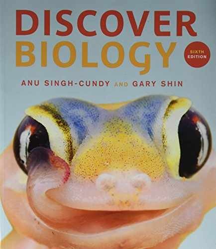 Discover Biology – Paperback, by Shin Gary; Singh-Cundy Anu – Acceptable n