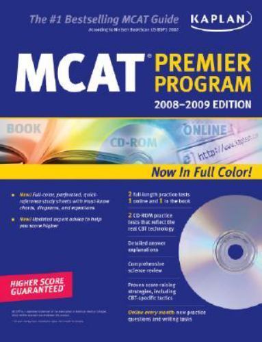 Kaplan MCAT 2008-2009 Premier Program (w/ CD-ROM) by Kaplan