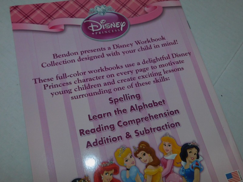 Disney Princess Reading Comprehension Workbook 32 pages gallery