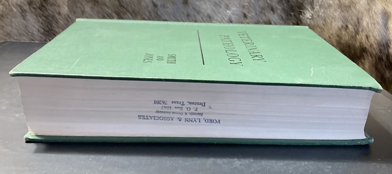 Veterinary Pathology Smith and Jones 3rd Edition 1966 Ex Libris gallery