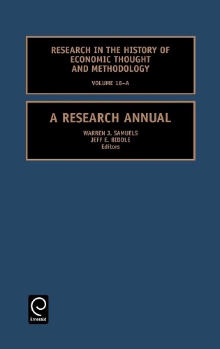 Warren J. Samuels A Research Annual (Hardback)