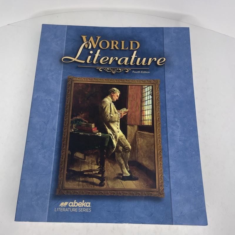 Abeka World Literature fourth edition textbook – Good, Clean