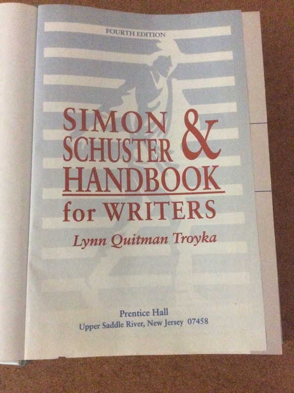 Writers Handbook:Simon & Schuster Handbook for Writers:Lynn Troyka gallery