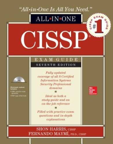 CISSP All-in-One Exam Guide, Seventh Edition – Hardcover – ACCEPTABLE