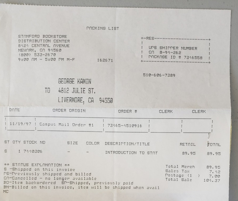 NEW Middleton Statistical Communication Theory IEEE 1996 Stanford/Livermore gallery
