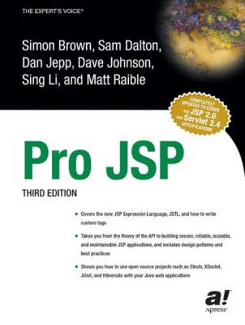 Pro JSP Simon, Raible, Matt, Li, Sing, Johnson, Dave, Dalton, Sam
